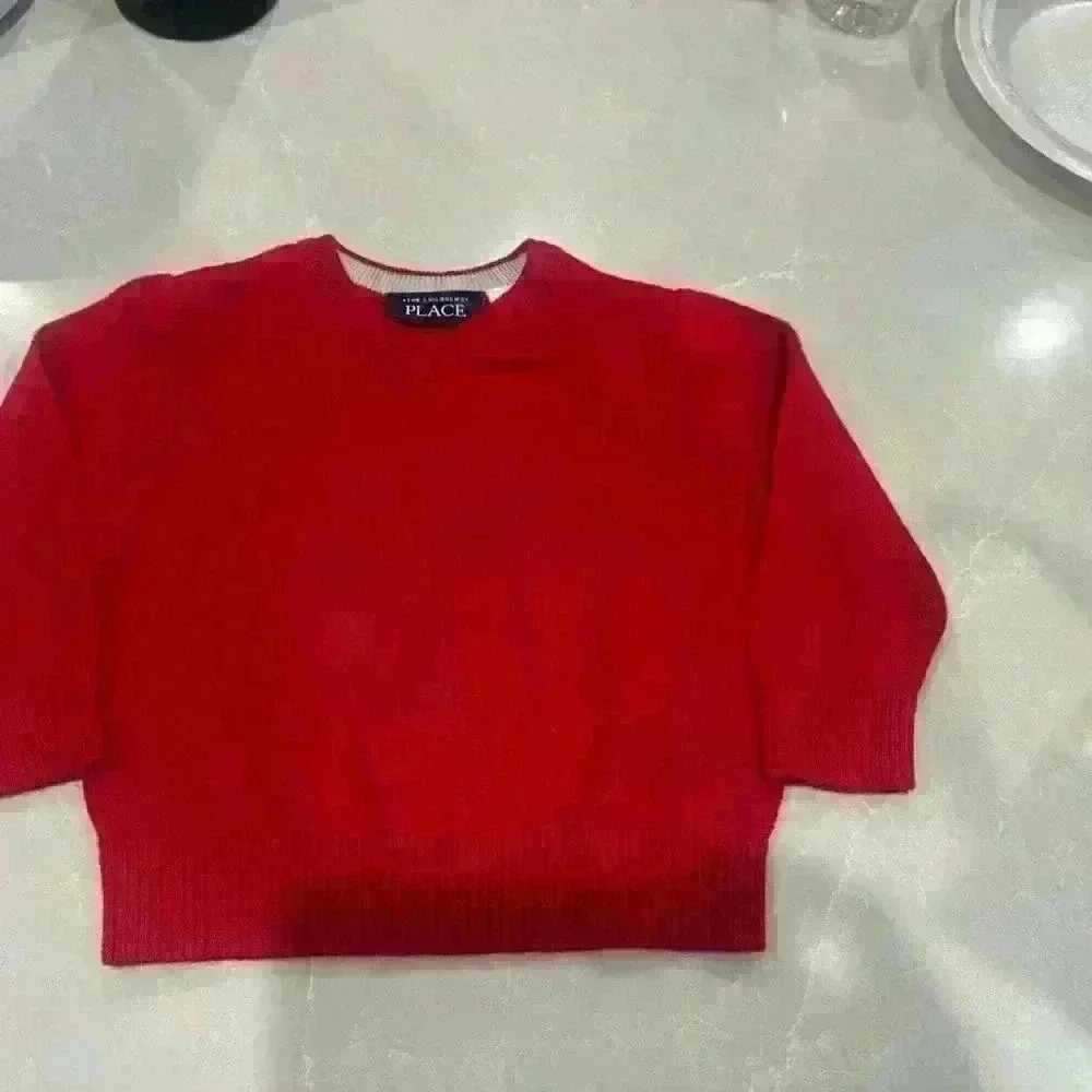 Baby boy V Neck Sweater - Classicred